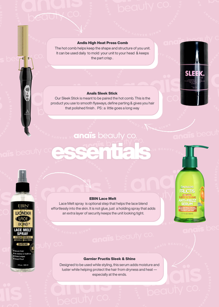 Anaïs 101: Wig Care, Maintenance & Essentials