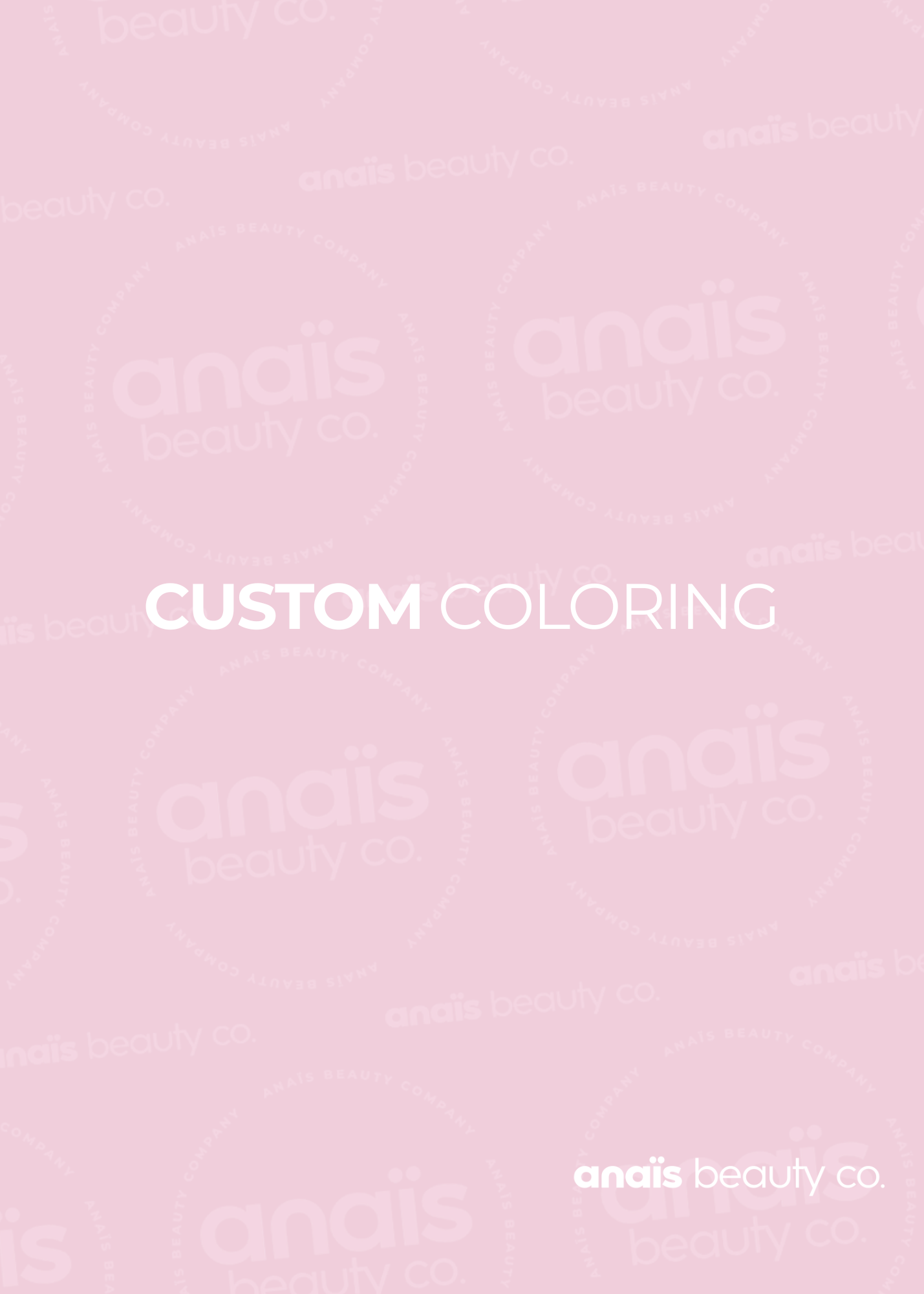 Custom Coloring