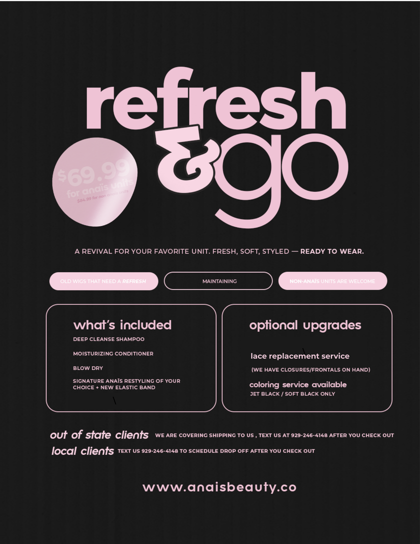Refresh & Go Special