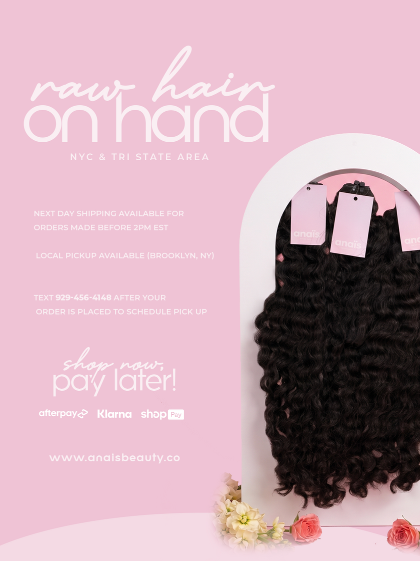 Raw Hair On Hand